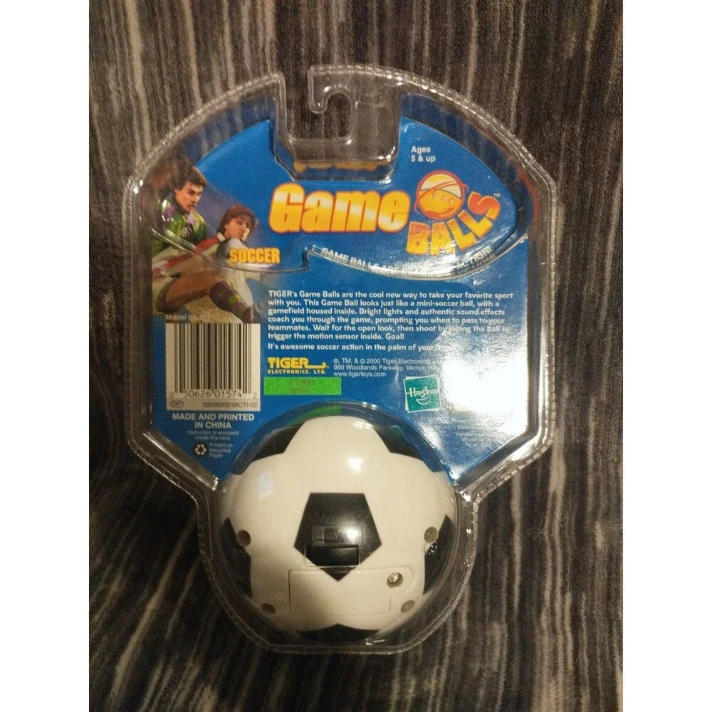 TIGER Game Balls Soccer Vintage Handheld Electronic Game - New In Package